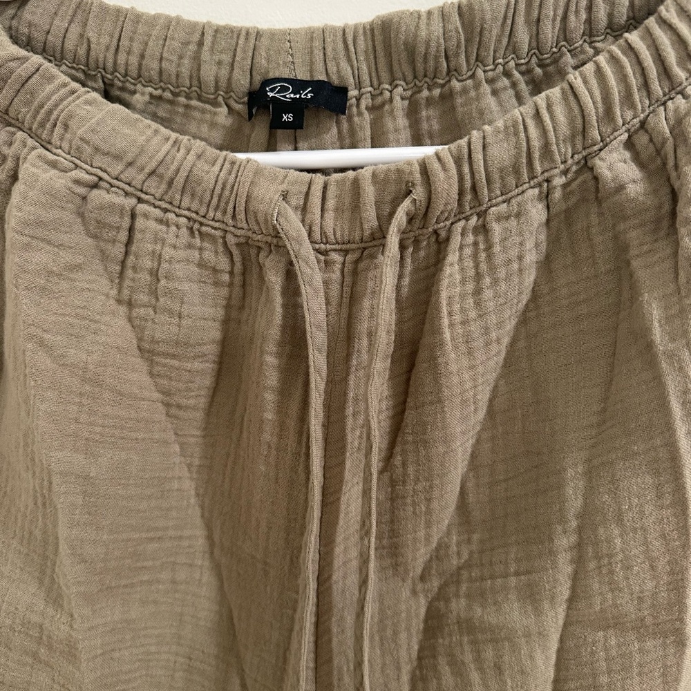 Rails Beige Drawstring Pants